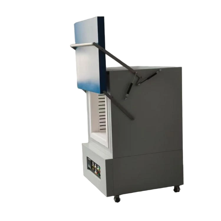 side view lifting door muffle furnace