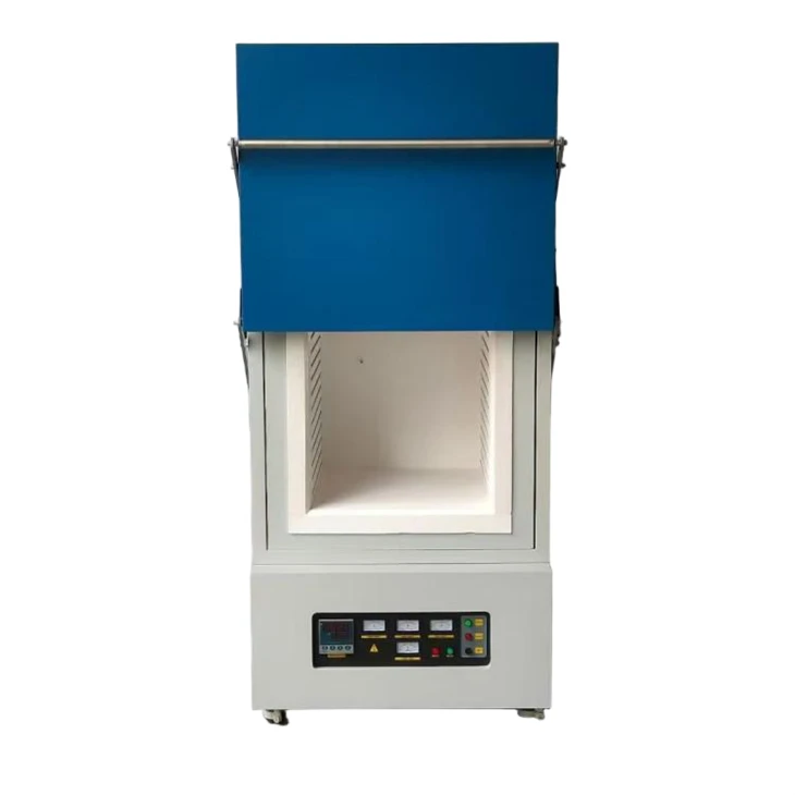Xinkyo 125L 1200℃lifting qhov rooj muffle cua sov